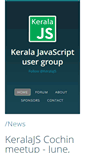 Mobile Screenshot of keralajs.org